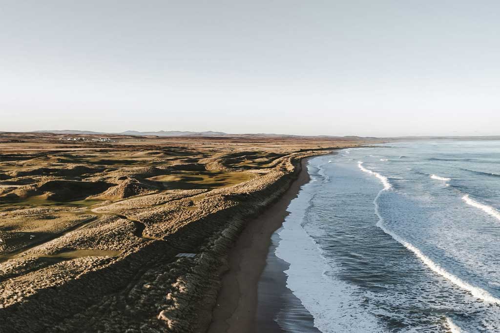 Coastal view of the Isle of Islay in Scotland