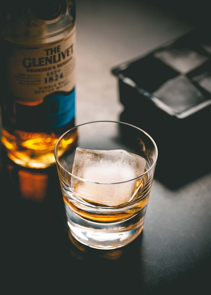 Glenlivet in a glass