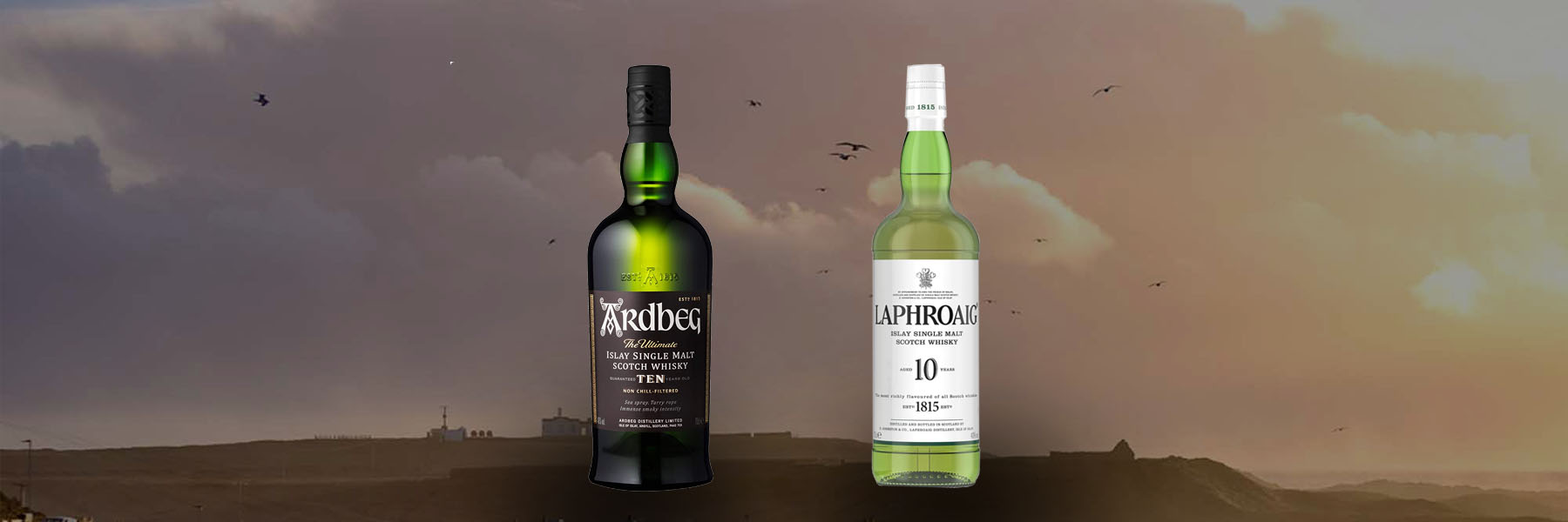 Ardbeg 10 vs Laphroaig 10 | Top of the Peats, which is best?