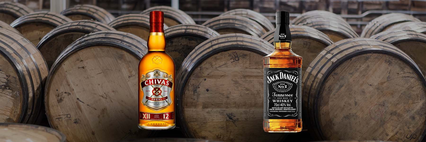 Chivas Regal vs Jack Daniels | Which will come out on top?