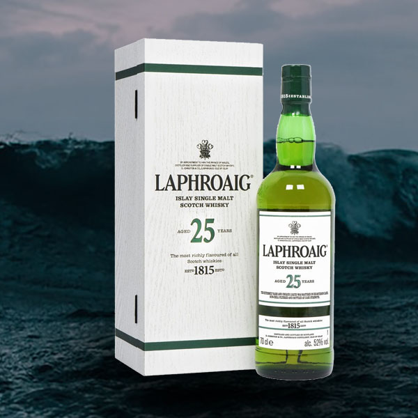 Laphroaig 25 year old whisky