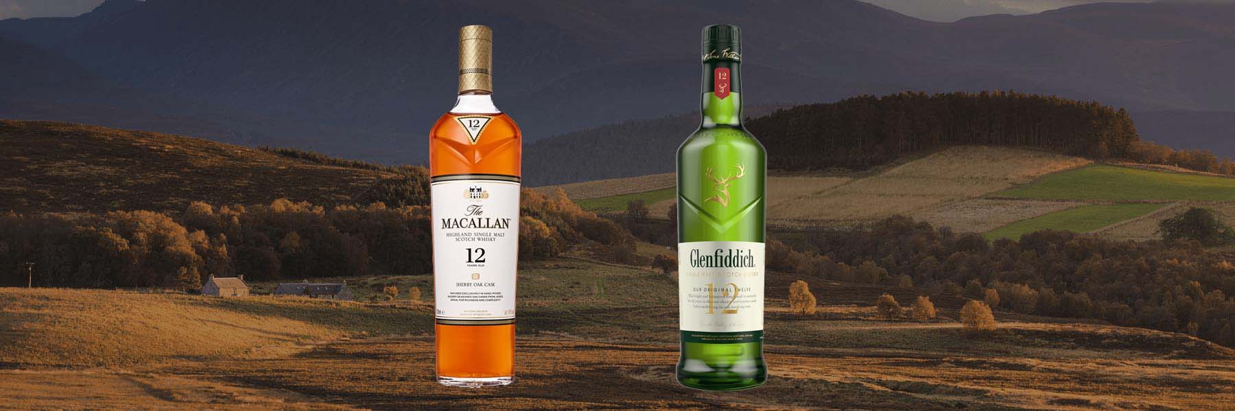 Macallan 12 vs Glenfiddich 12 | Two iconic whiskies but which is best?