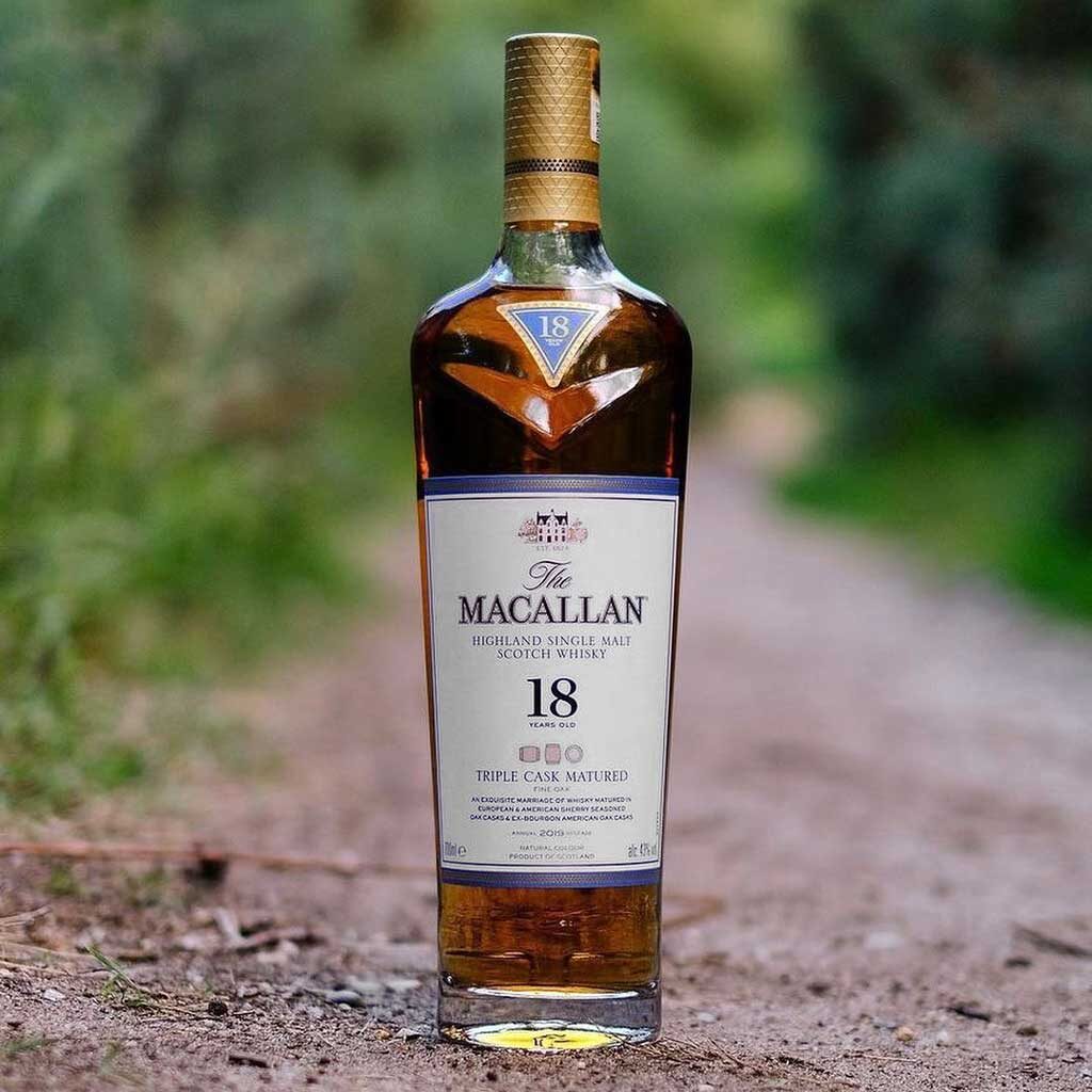 Macallan Triple Cask Matured 18 year old whisky