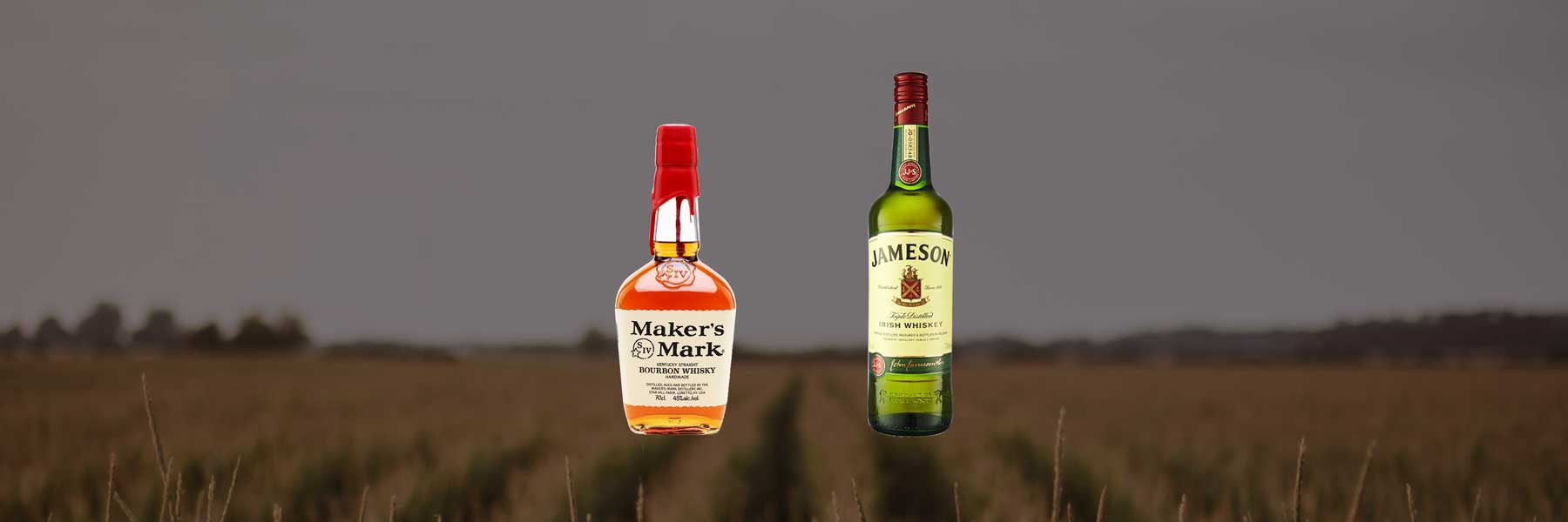 Maker’s Mark vs Jameson | Choosing between whisky and whiskey