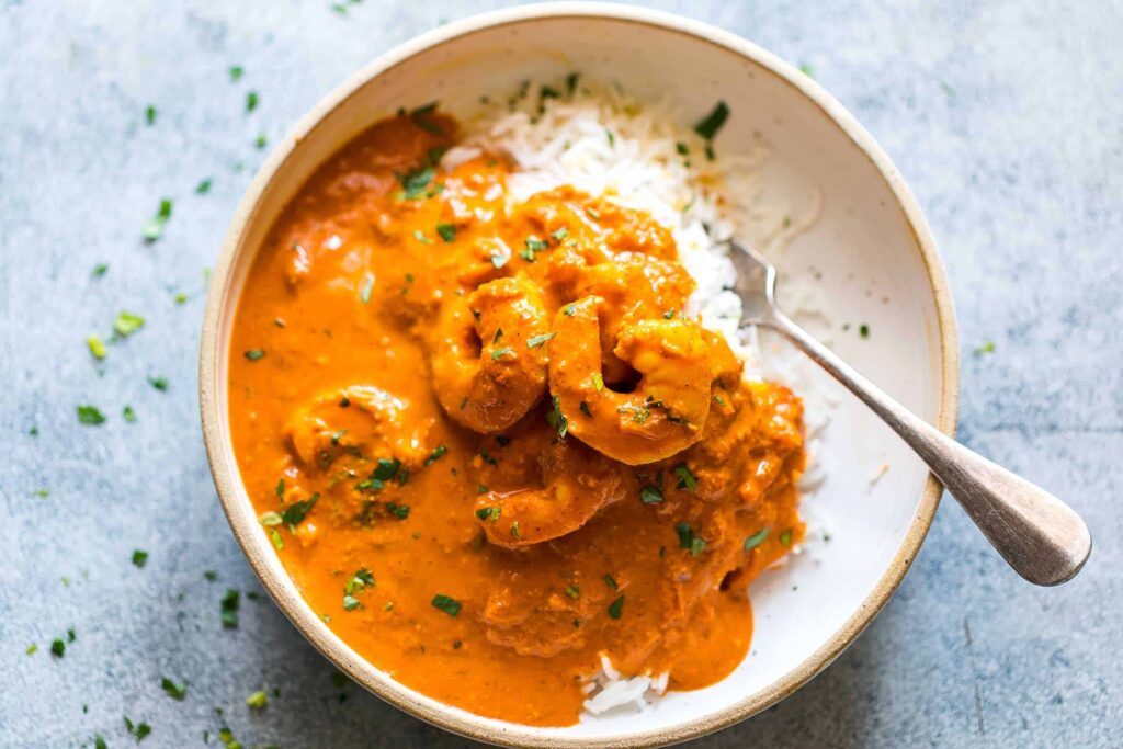 Prawn Curry with Coconut