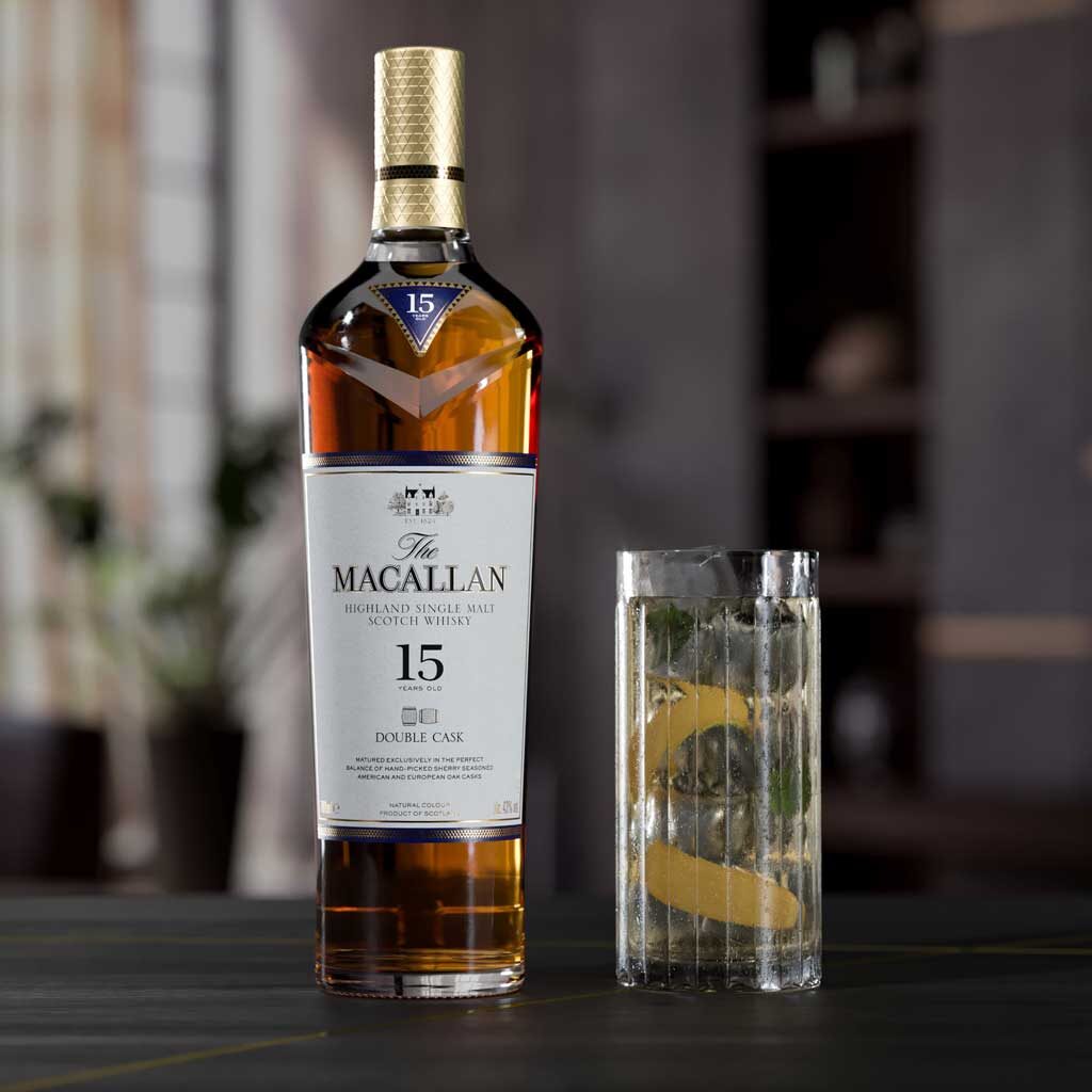 The Macallan Double Cask matured 15 year old whisky