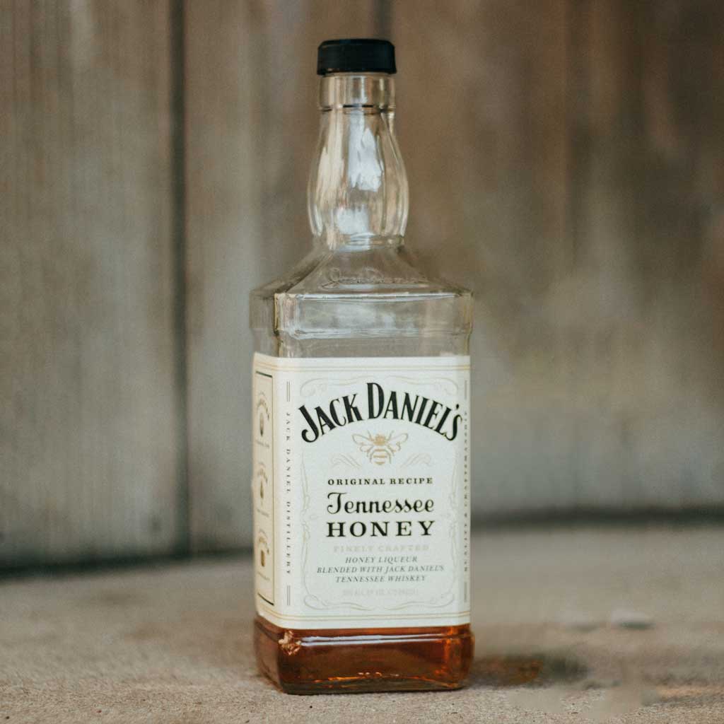 Bottle of Jack Daniels Tennessee Honey