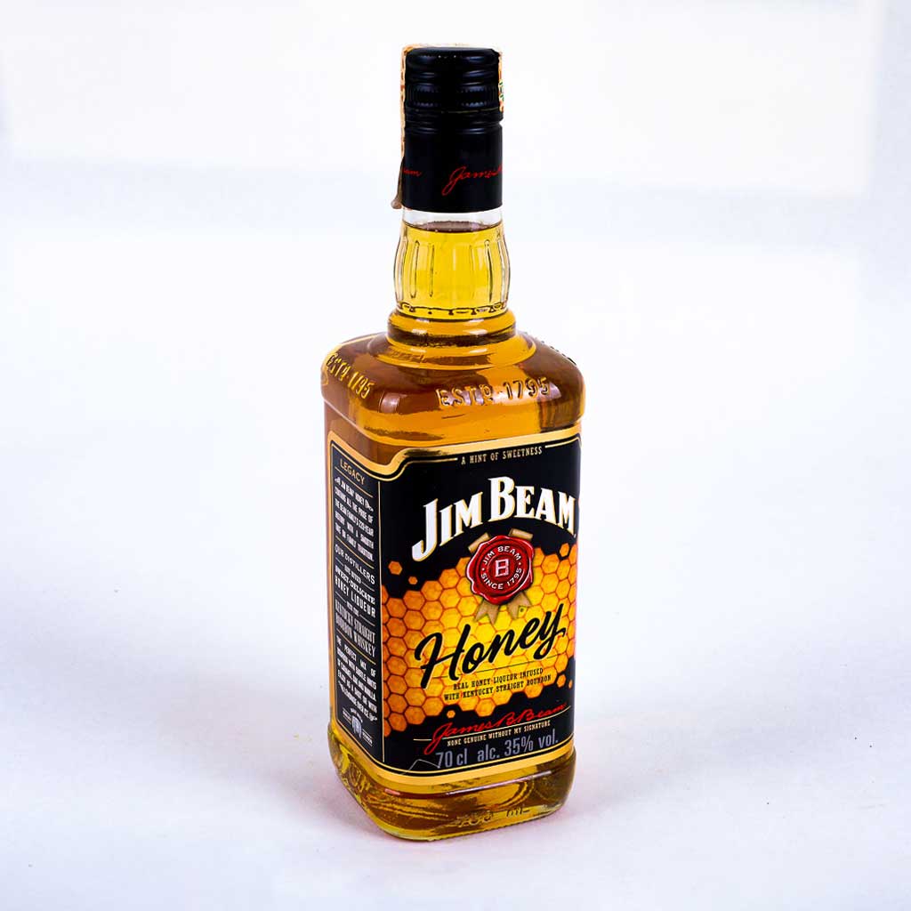 Bottle of Jim Beam Honey