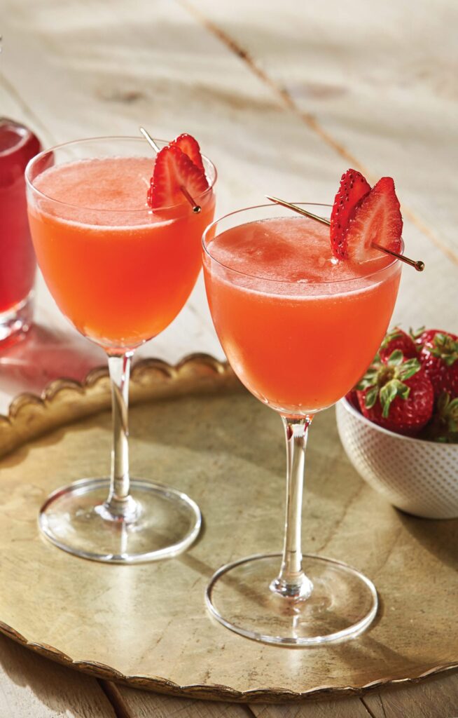 Strawberry Samurai Cocktail