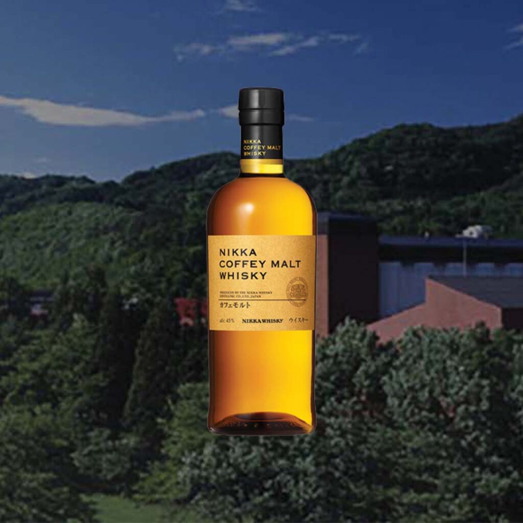 Nikka Coffey Malt whisky bottle