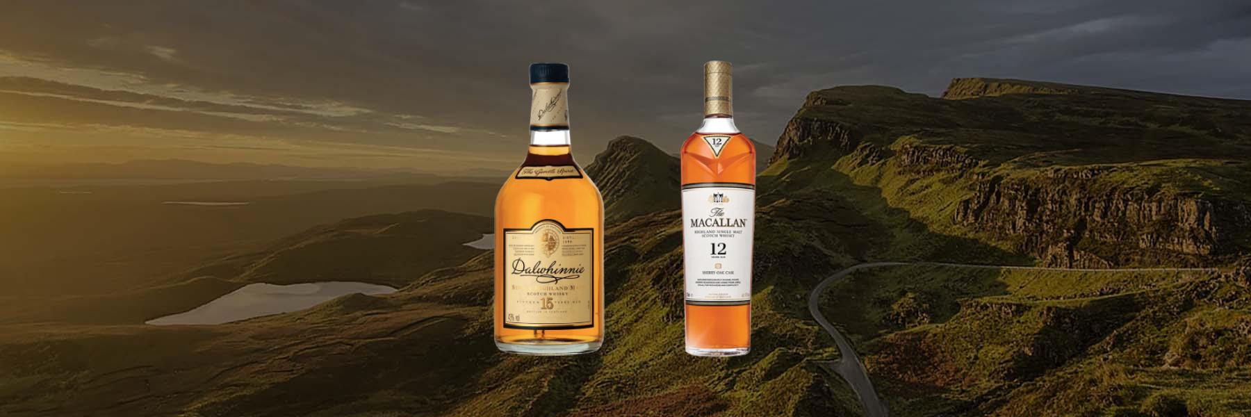 Dalwhinnie 15 vs. Macallan 12: An Iconic Face-Off
