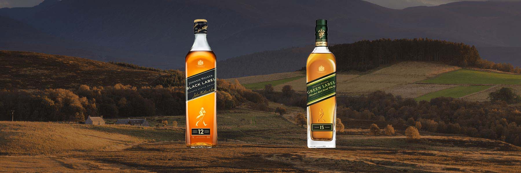 Johnnie Walker Black vs. Green: A Whisky Duel
