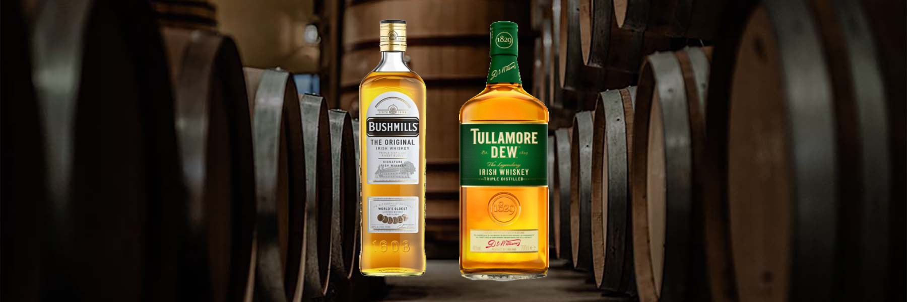 Bushmills vs Tullamore Dew: Irish Whisky Showdown