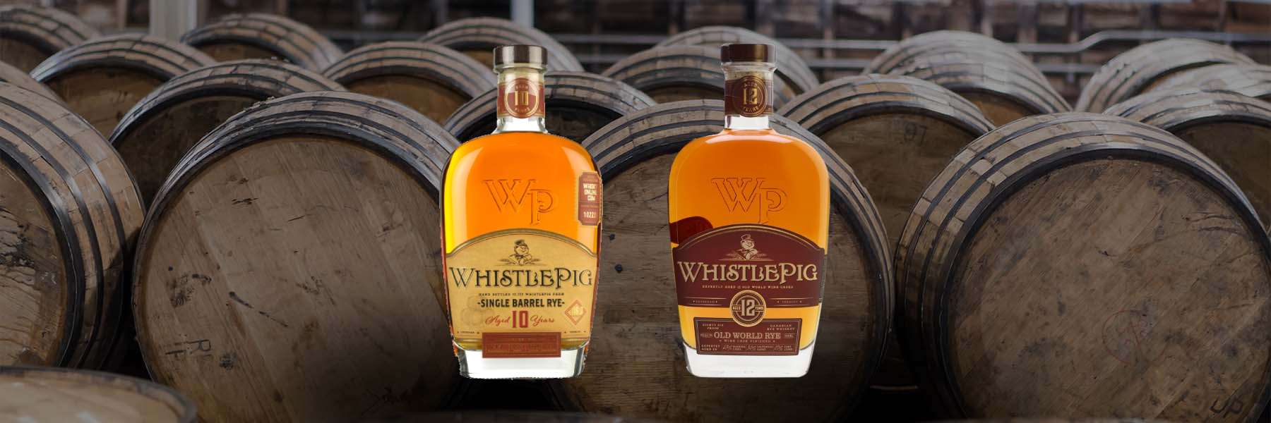 whistlepig 10 year vs 12 year banner