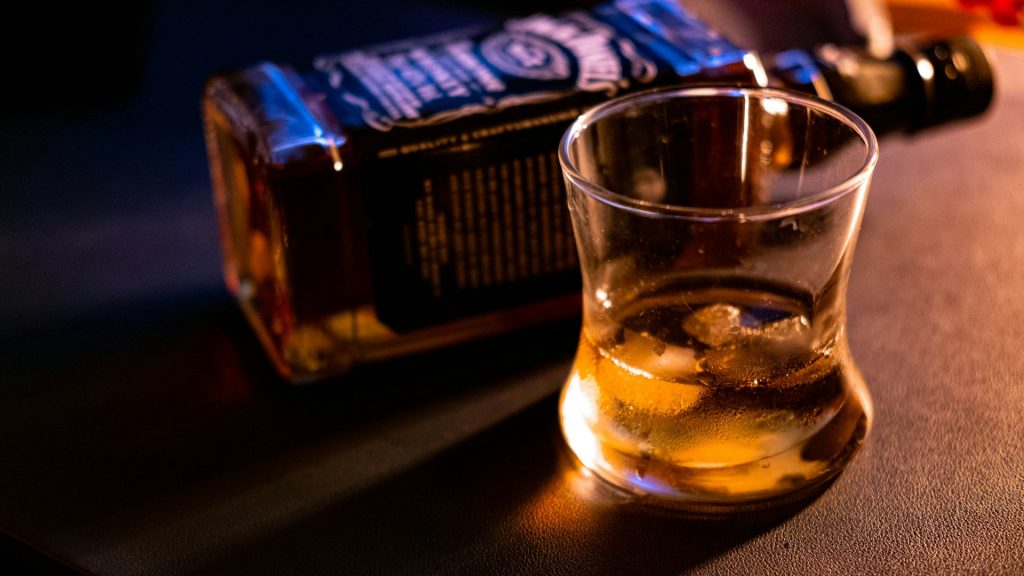 What is the "finish" in whiskey tasting?